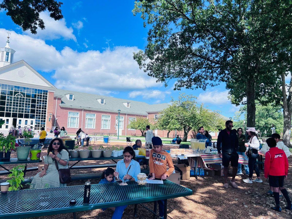 The Fall Fiesta fundraiser outside Livingston High School