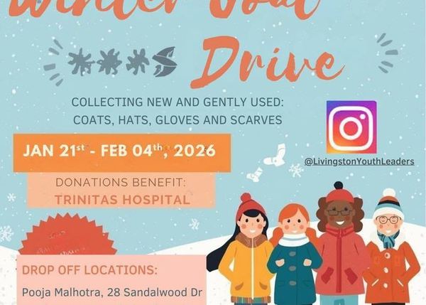 Winter Coat Drive flyer