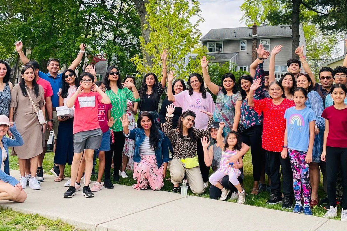 Volunteers and supporters at the Spring Bazaar